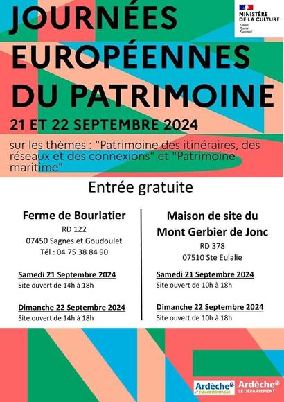 Journée du Patrimoine Journée du Patrimoine